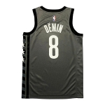 Баскетбольная джерси Егор Дёмин Brooklyn Nets Jordan Grey