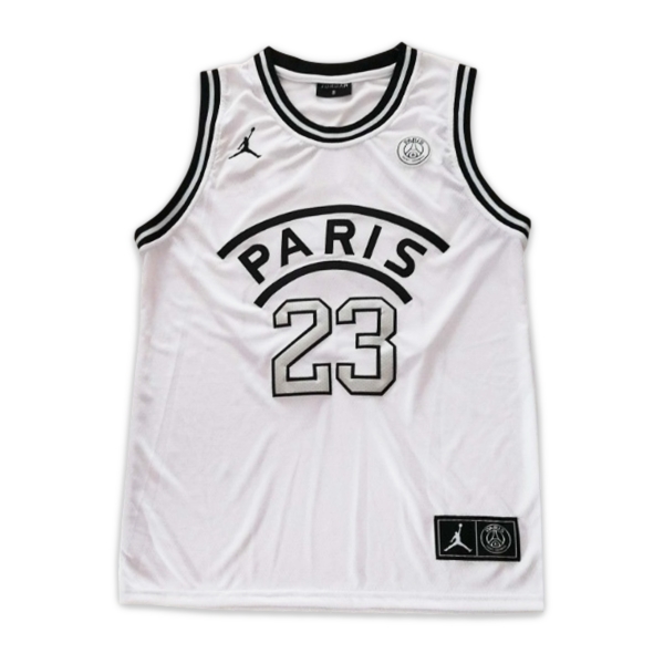 Баскетбольная джерси Michael Jordan Paris Saint-Germain White