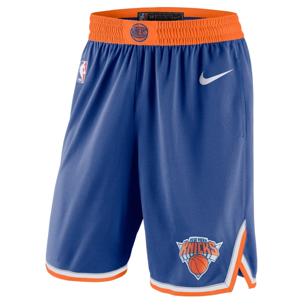 Баскетбольные шорты Nike New York Knicks Association Edition Blue