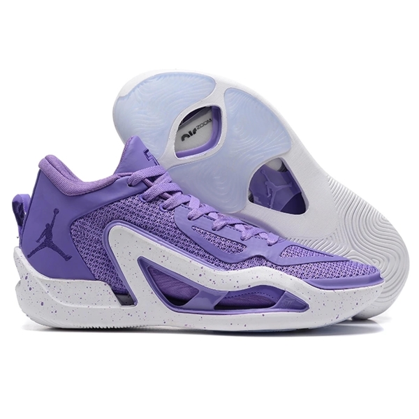 Jordan Tatum 1 Purple Grey