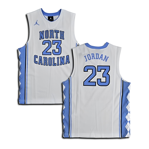 Michael Jordan North Carolina white — копия