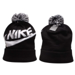 Шапка Nike Beanie Knitted Swoosh Black